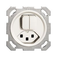 UP-Kombination 1/3+3/1L+T23 weiss 16A FH