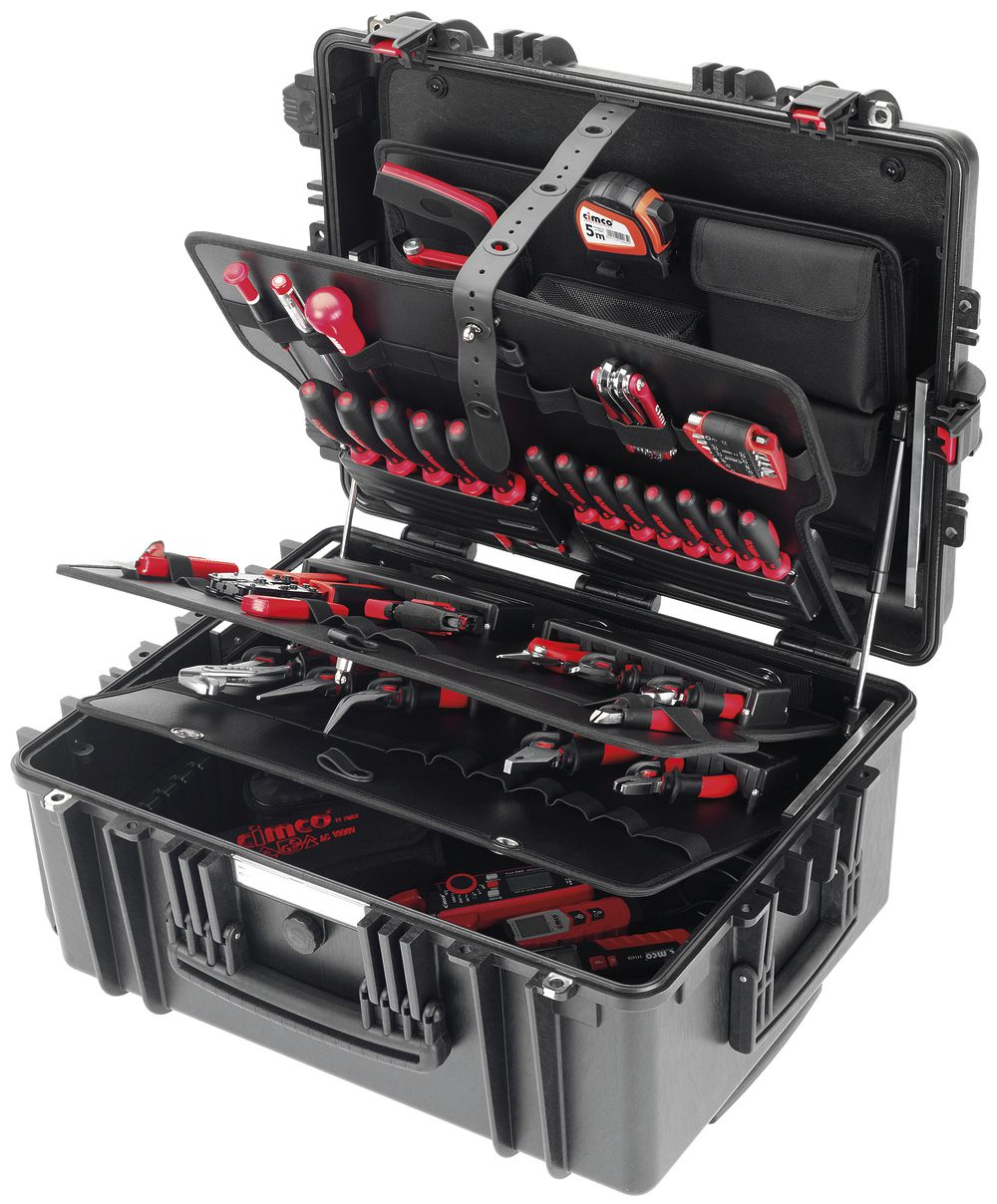 Valise d'outils CIMCO Gigant-Pro Exzellent 37 pièces avec chariot