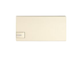 Pulsante 1/2 EDIZIO.liv SNAPFIX® p.KNX&UNI c.LED comando a 1 tasto cr