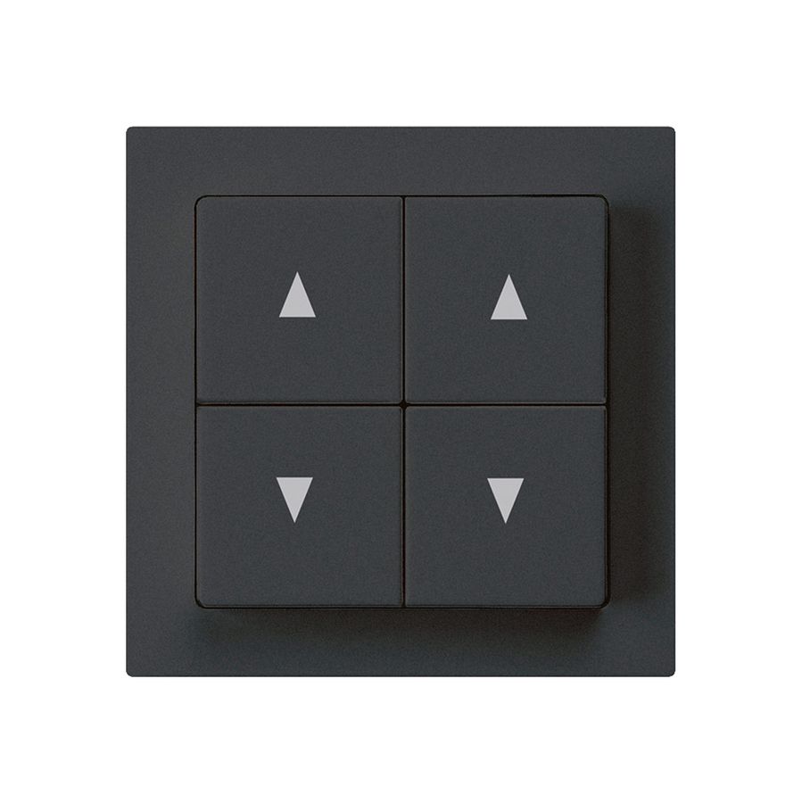 Pulsante per tappar.INC kallysto A nero con 4 tasti