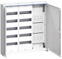 AP-Feldverteiler Hager univers 5-reihig 120TE Tür IP44 800×800×160mm