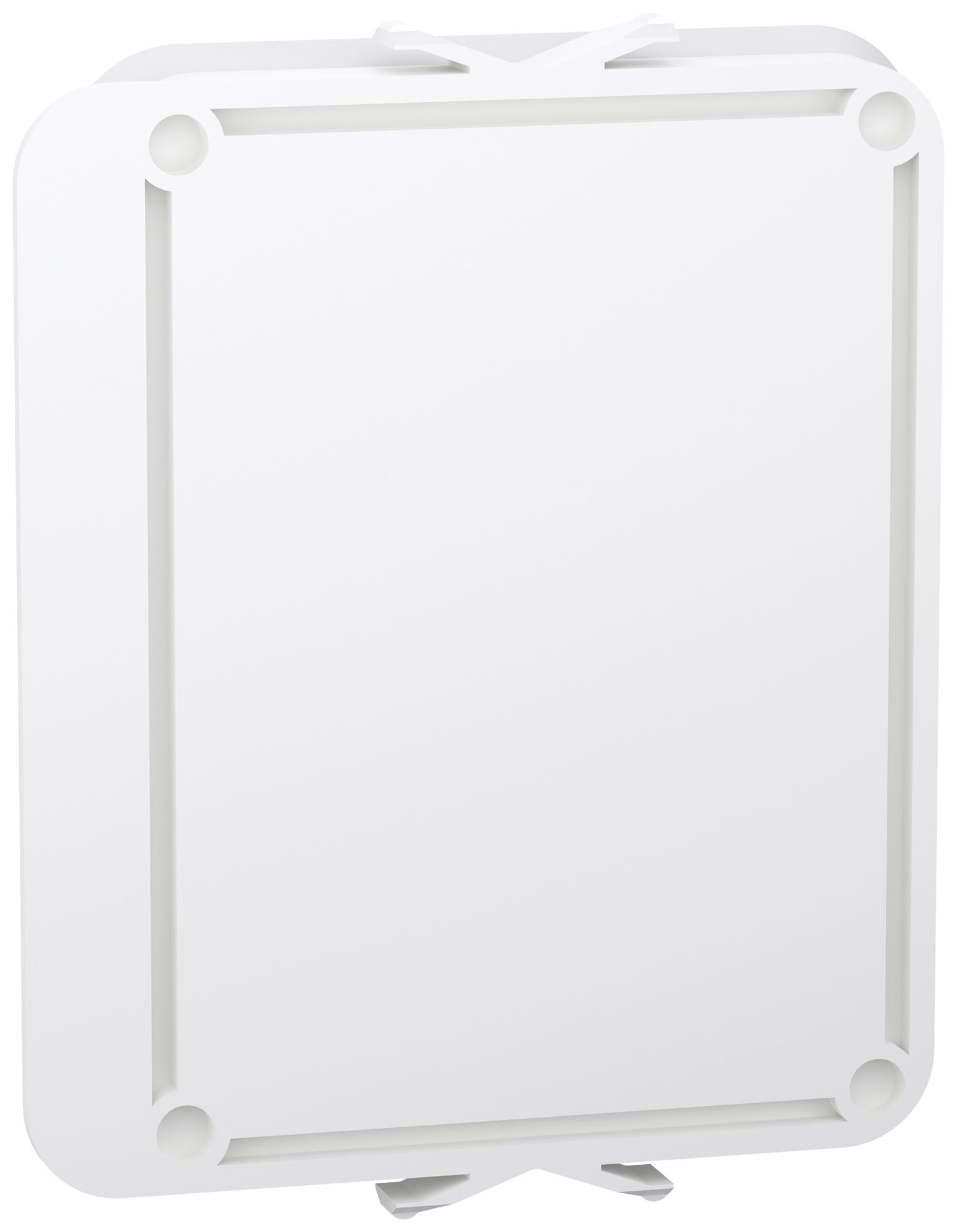 Abdeckung Canalis KN für Abgangsstellen IP55 weiss