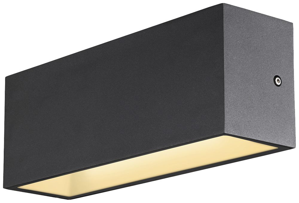 Applique LED SLV SITRA L UP/DOWN 24W 2700lm 3000/4000K 105° IP65 anthracite