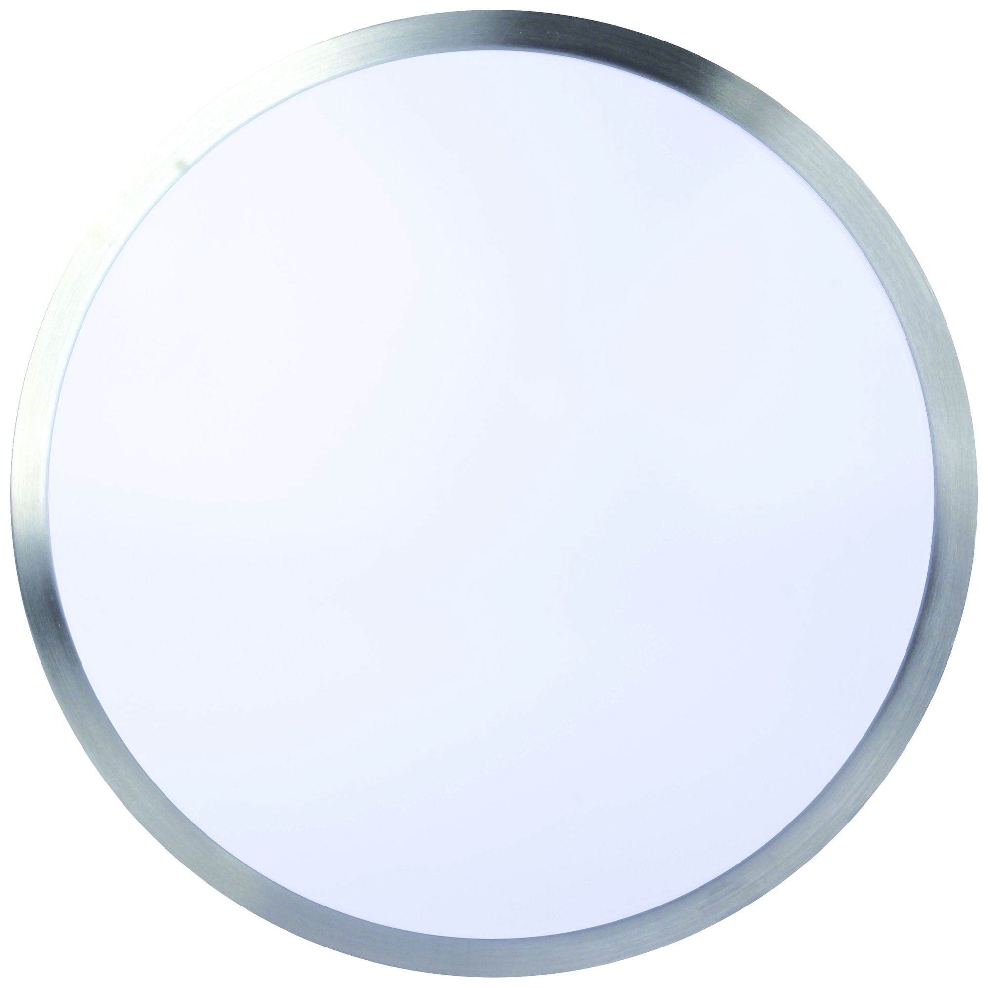 LED-Deckenleuchte DOTLUX LUNAsilver 33W 3590lm 830/840/857 IP44 Ø490mm weiss