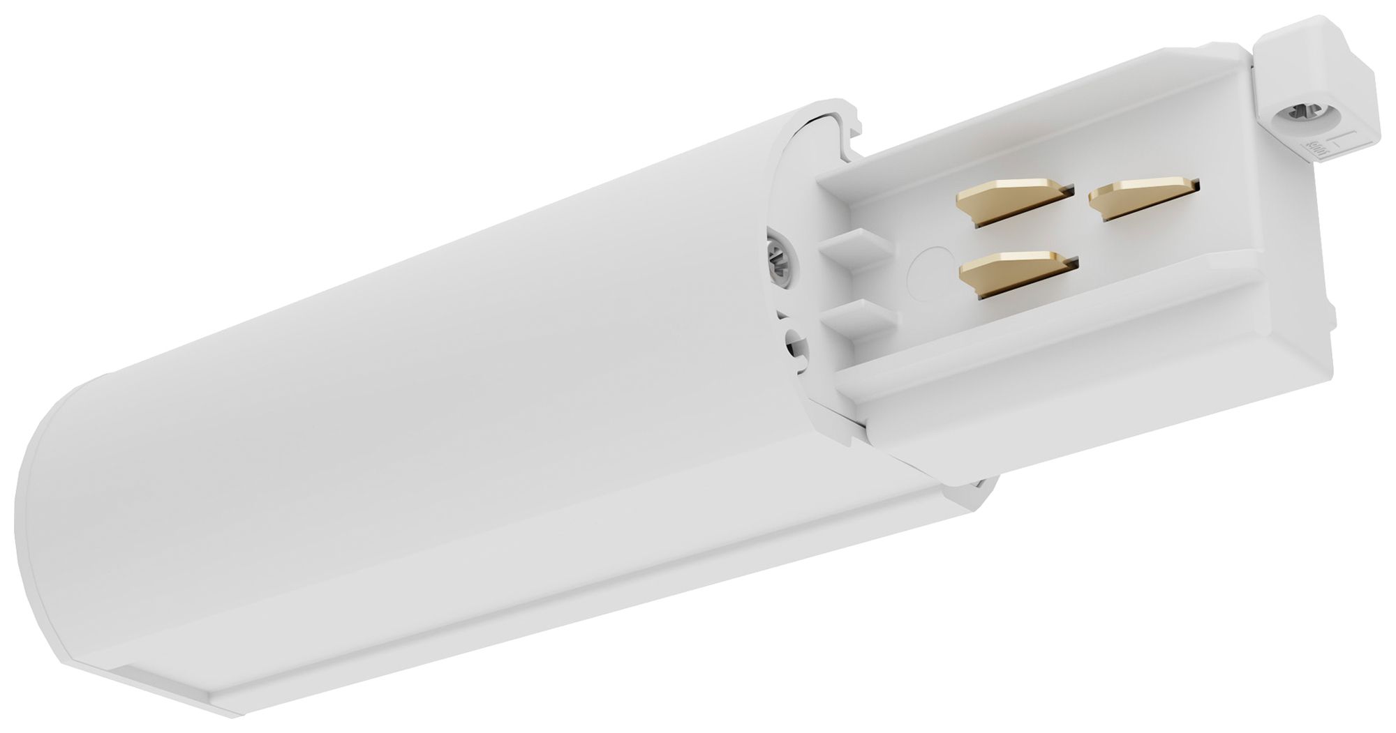 Alimentation latérale Sylvania Lytespan ROUND triphase blanc gauche