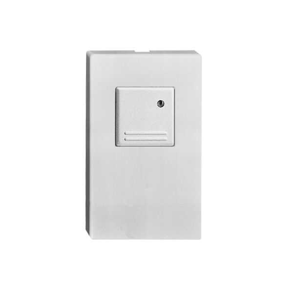 Poussoir univ. INC blanc, 24VDC 1 touche, avec LED