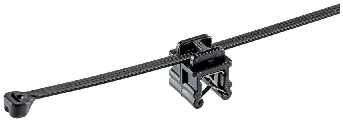 Clip d'arrêt PAN avec collier BT2S-300 fixation bord 3…6mm parallèle
