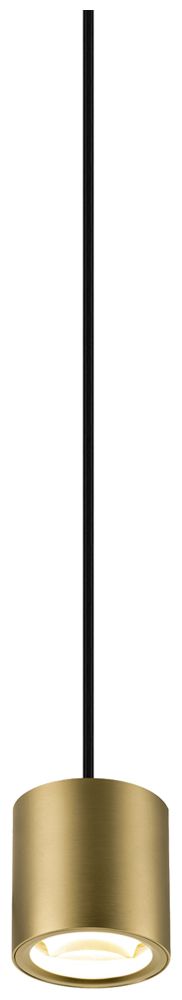 LED-Pendelleuchte SLV OCULUS 11W 780lm 920…930 DIM Ø90×90mm Messing