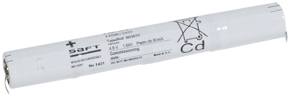 Akku NiCd 4.8V/1.6Ah zu Notleuchte LEG G5