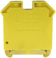 Schutzleiter-Reihenklemme Woertz Ex 6…16mm² Schraubanschluss 2×1 TH35 grün/gelb