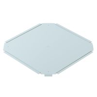 Deckel BET RKD zu Kreuzstück 300mm Stahl bandverzinkt Zink-Aluminium