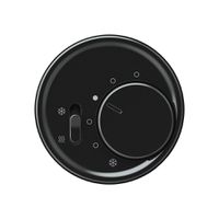 Termostato ambiente origin interr.caldo/freddo 230VAC 5…30°C 10A nero