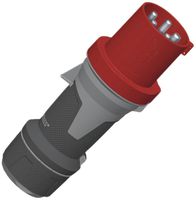 Fiche mobile CEE PowerTOPXtra 63A IP67 5P 7h 500V Ø114×250mm noir