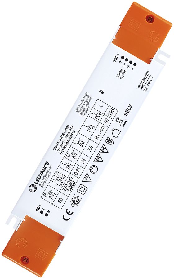 LED-Konverter LDV SUPERIOR, 60W 198×43×30mm