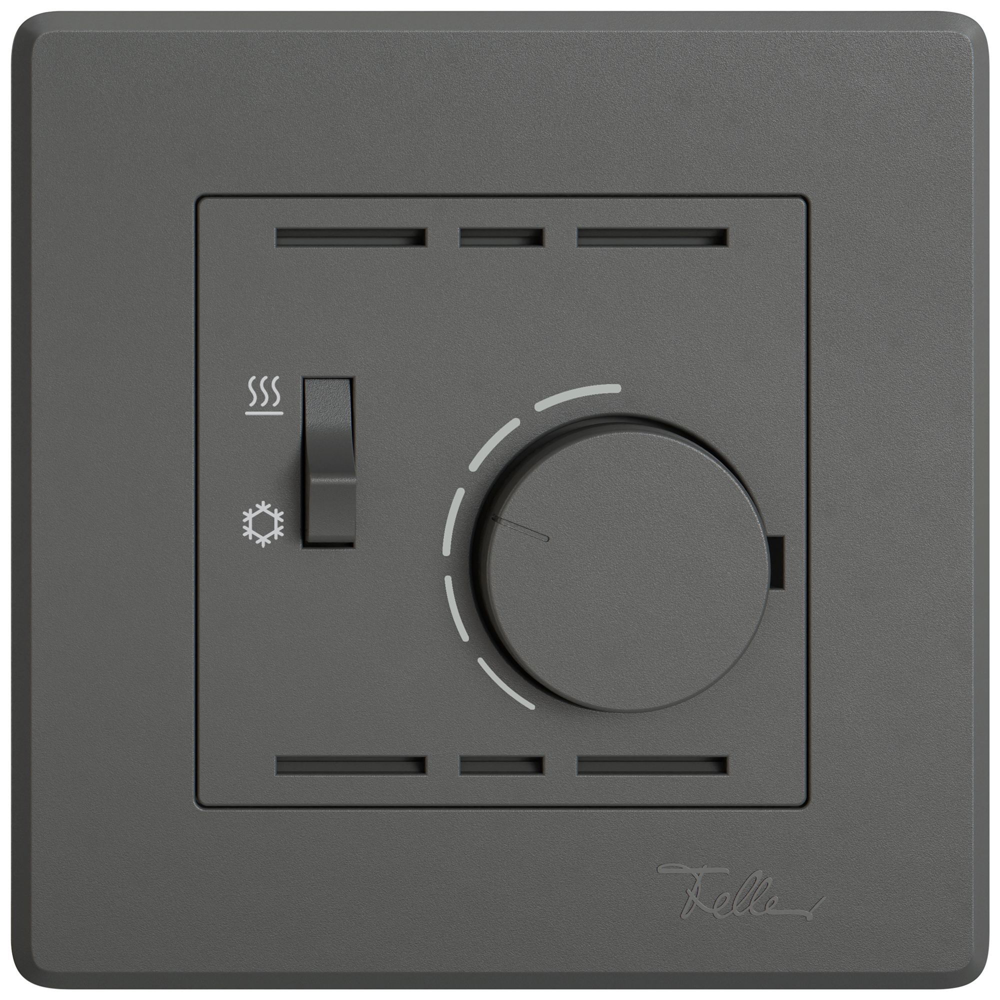 Termostato ambiente INC EDIZIO.liv SNAPFIX® inter.risca./refrig.230VAC 50Hz grs