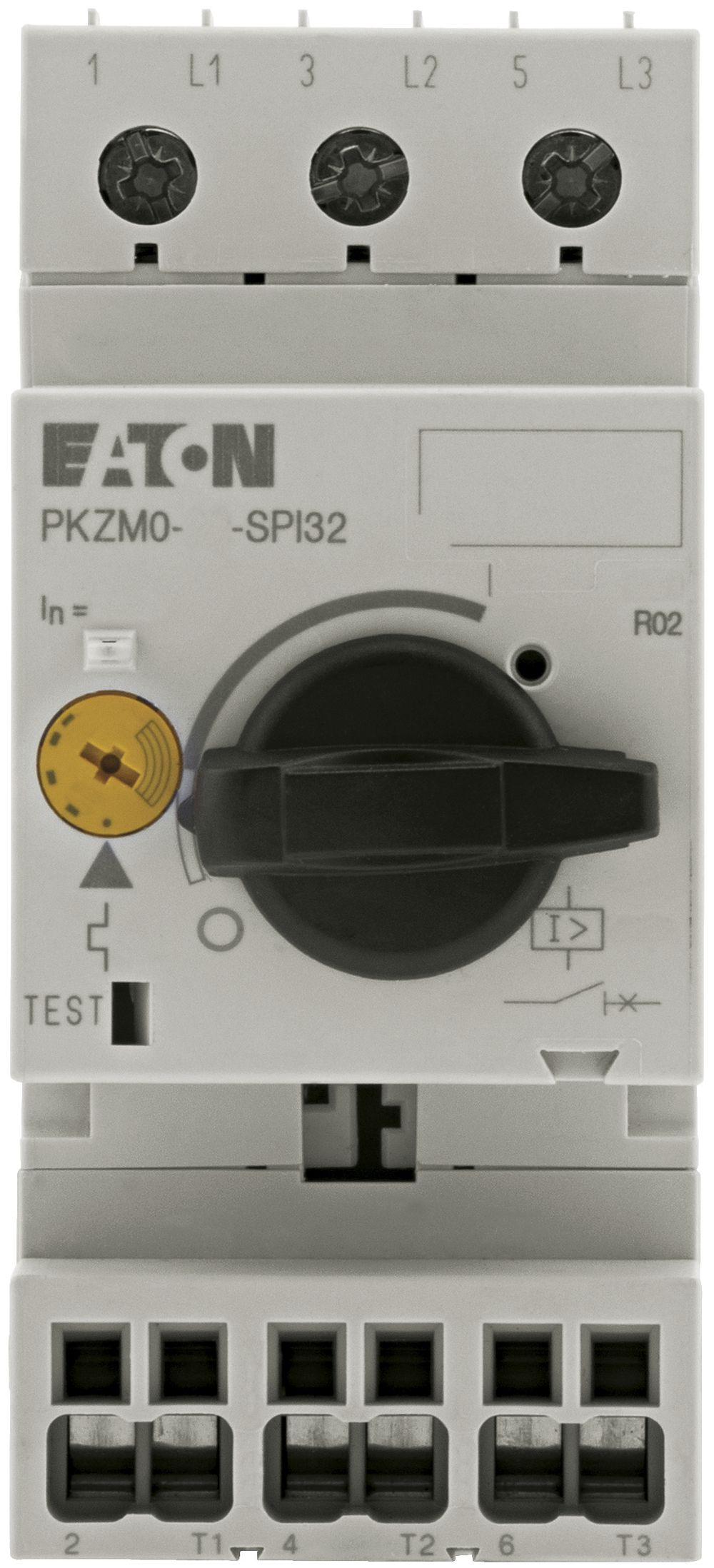 Disjoncteur de moteur Eaton, 0.1…0.16A, bornes vis/bornes Push-in