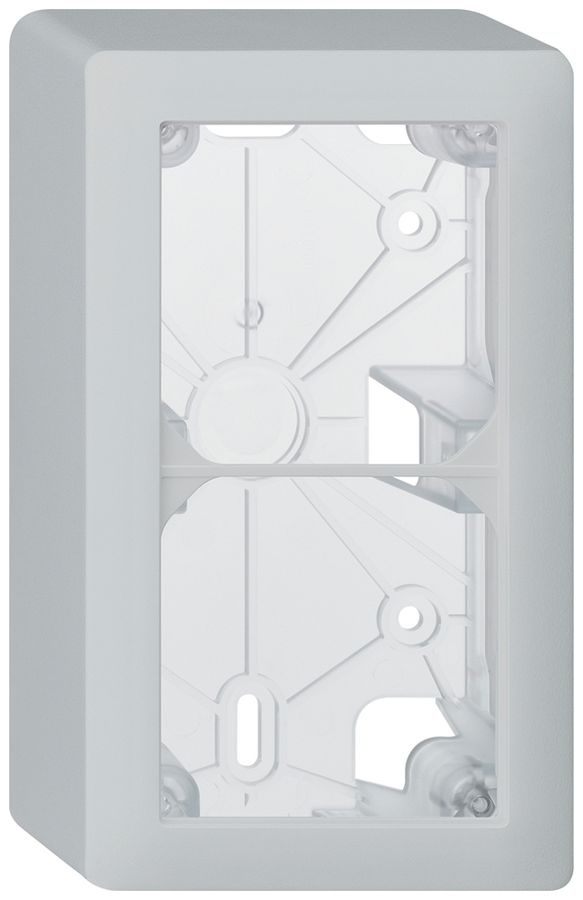 Boîtier AP I-I kallysto gris clair H=54mm