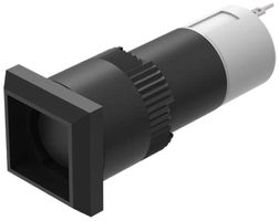 Pulsante luminoso EAO01 a impulso elemento basso livello 1Ch 18×18mm univ. or