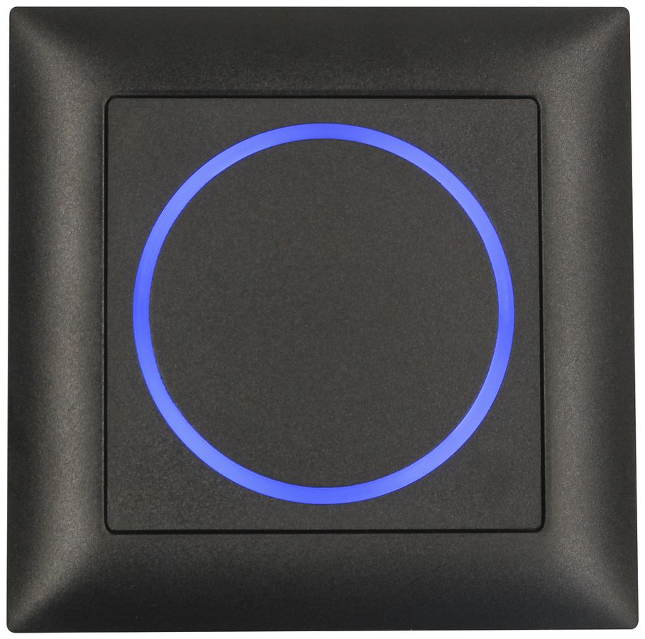 UP-Näherungsschalter CleanSwitch EDIZIOdue, 12…24VUC, schwarz