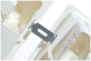 Klammerset zur vertikalen Verbindung von Kombiverteiler JUMBO