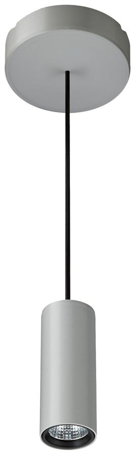 Lampada sospesa LED Philips GreenSpace 9.9W 1200lm 3000K Ø65×165mm grigio