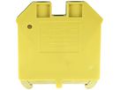 Borne de terre joignable Woertz Ex 4…10mm² vis 2×1 rail DIN 35mm vert/jaune