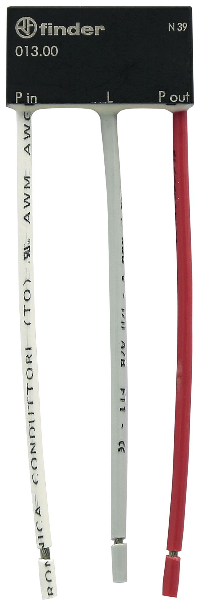 Interface pour poussoir Finder 013.00, circuit de conducteur N → impulsion L