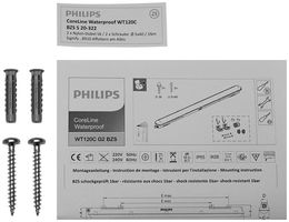 Montageset Philips CoreLine BZS S 20-322 mit 2 Schrauben Ø5×40mm, 2 Dübel