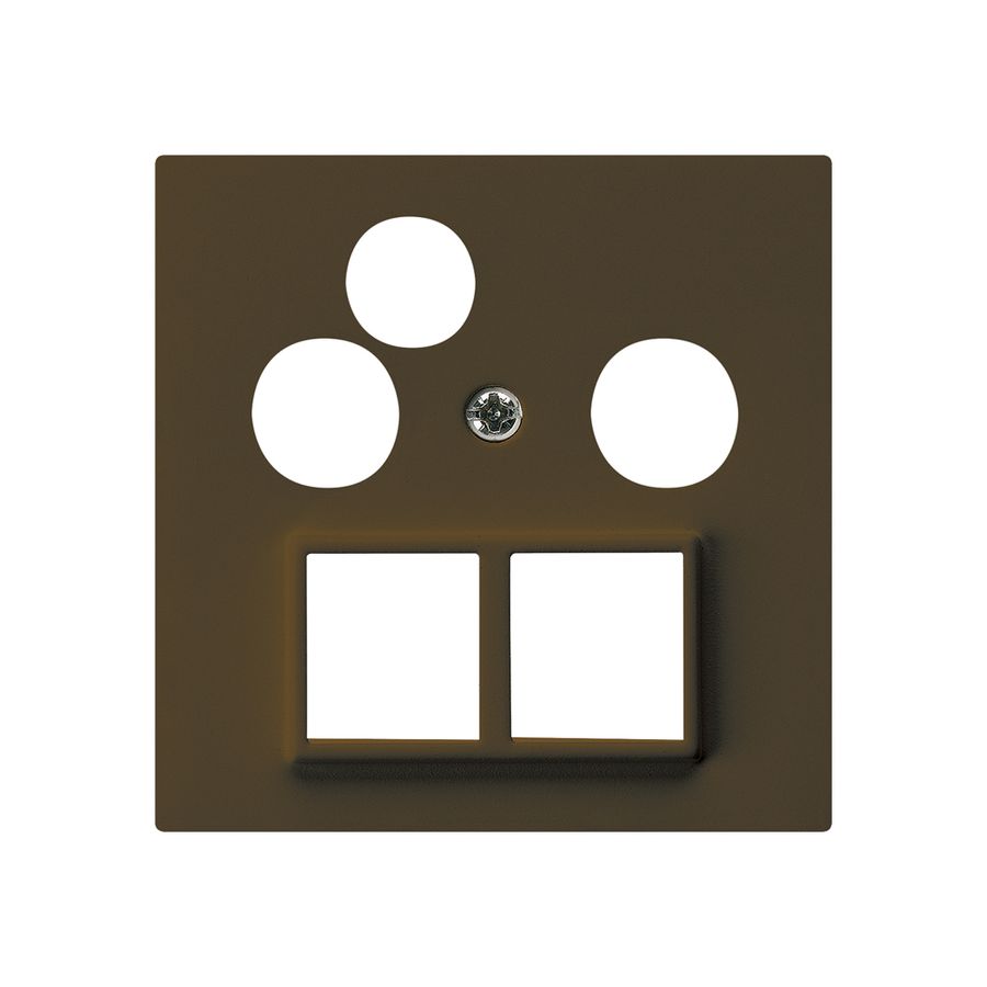 Antennendose R/TV-Daten kallysto HMS A 2GHz 4dB braun