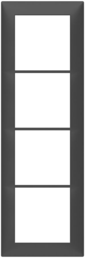 Telaio di copertura SIDUS 4×1 antracite