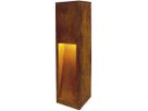 LED-Standleuchte SLV RUSTY 50 SLOT, 8.6W 430lm 3000K IP55 Eisen gerostet