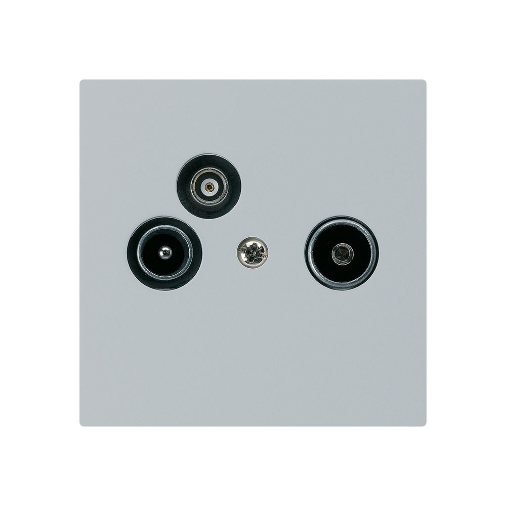 UP-Antennendose R/TV-Daten kallysto B 2GHz 4dB hellgrau