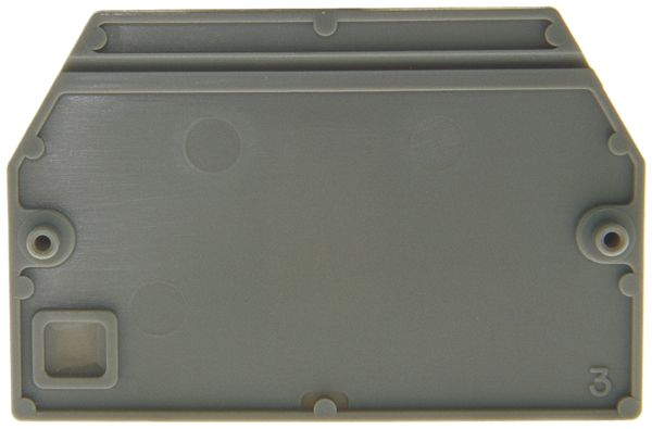 Paroi de séparation/fermeture 2.5mm² gris pour F W35310/3