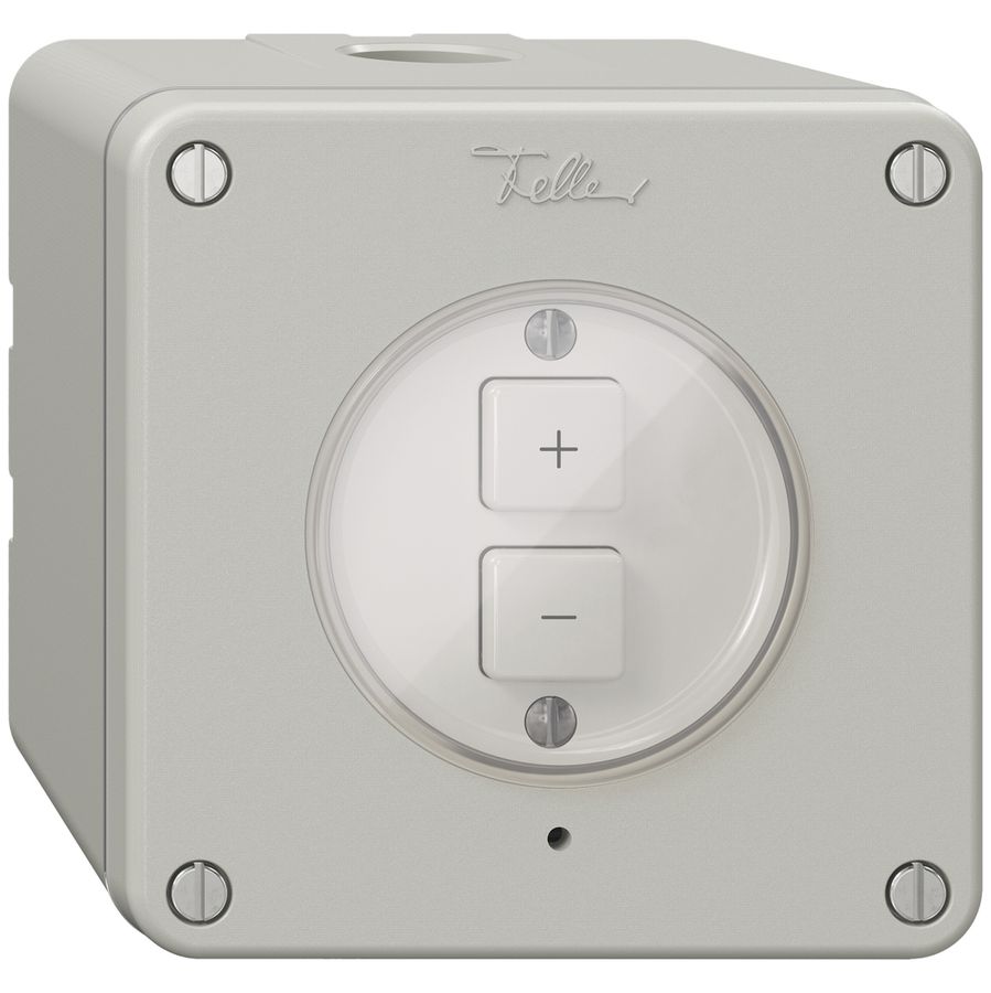 Variateur Uni-LED AP 1K/2T NEVO Wiser gris clair