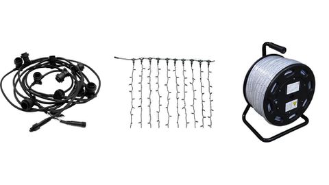 Girlanden, Lichterketten, Lichtschläuche