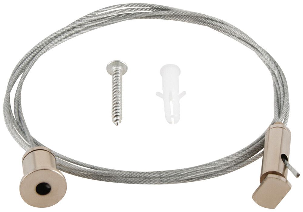 Suspension à corde LEDVANCE LS AY 1500mm acier argent 2 pcs