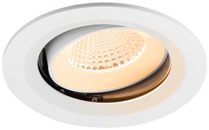 Downlight LED SLV NUMINOS MOVE M 12W 1700lm 2700K MB DALI Ø135×80mm bc