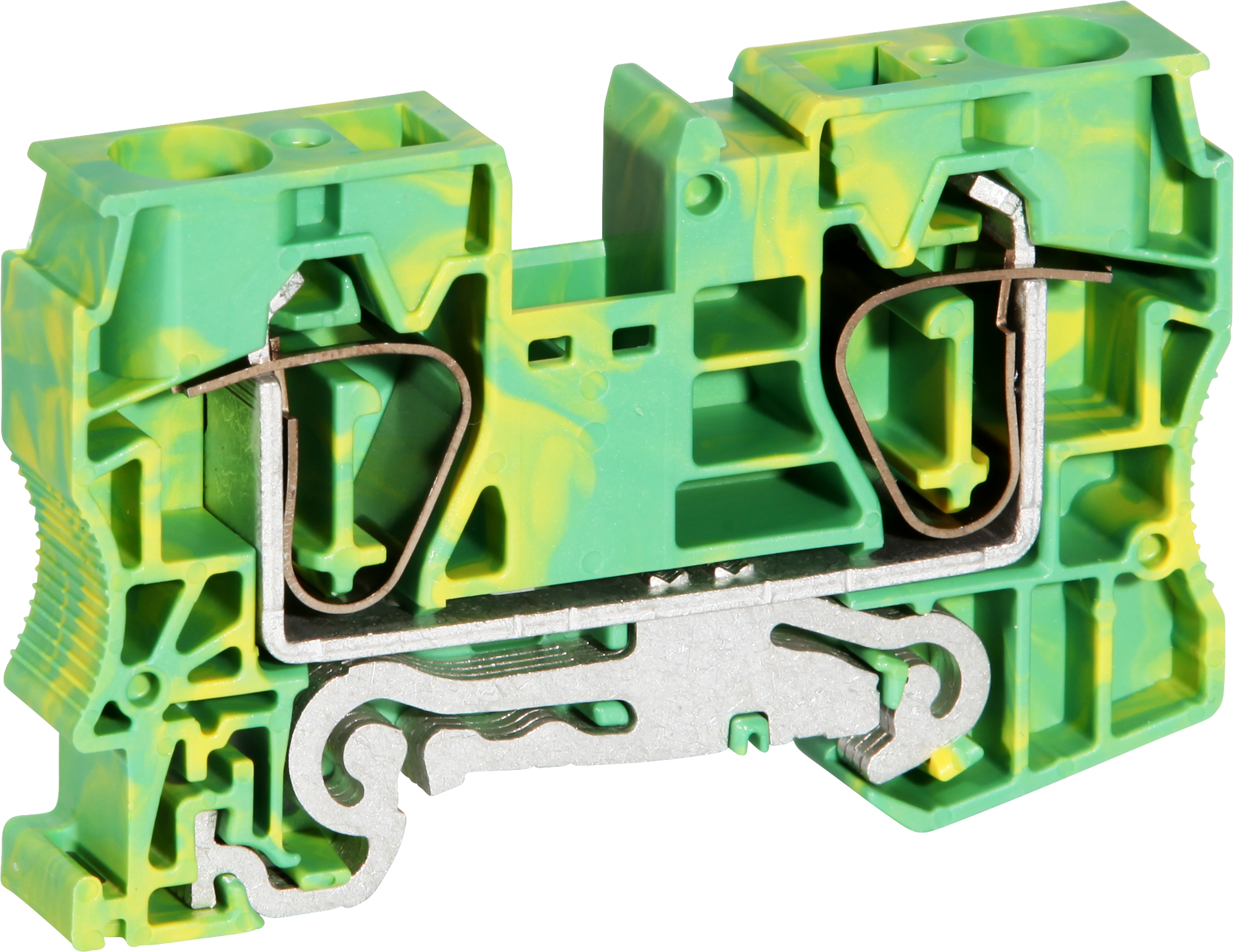 Durchgangsreihenklemme 0.2…25mm² grün/gelb, ST 16-PE