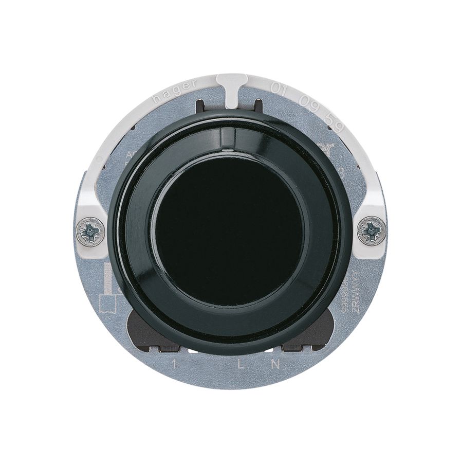 Variateur rotatif station secondaire Hager basico noir
