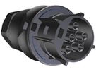 Buchsenteil Wieland 1.5…4mm² 5L, Leitungs-Ø10…14mm, schwarz