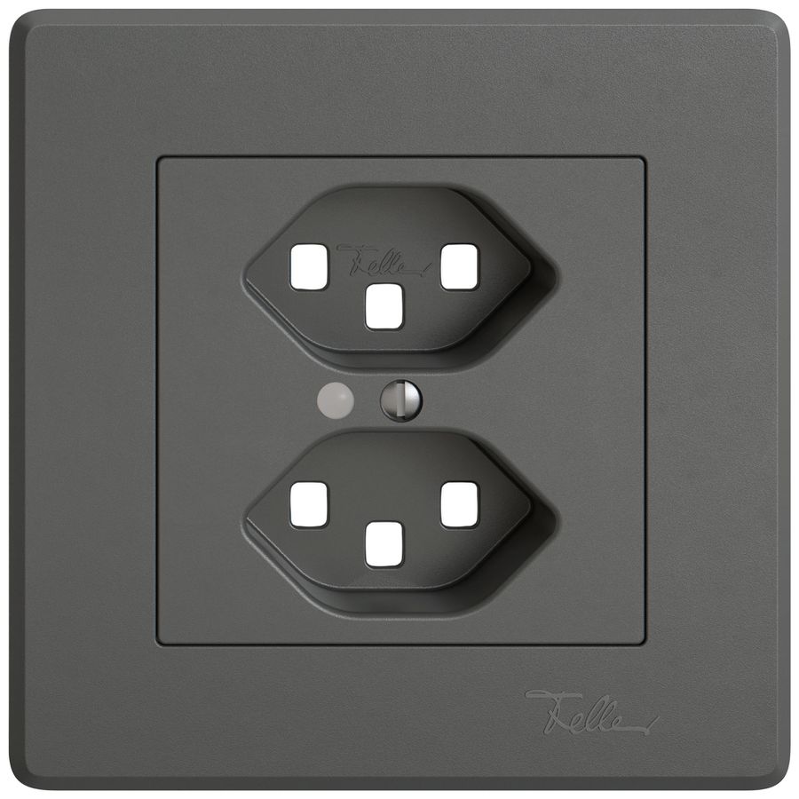 UP-Montageset EDIZIO.liv SNAPFIX® für 2×T23 mit Frontlinse dgu