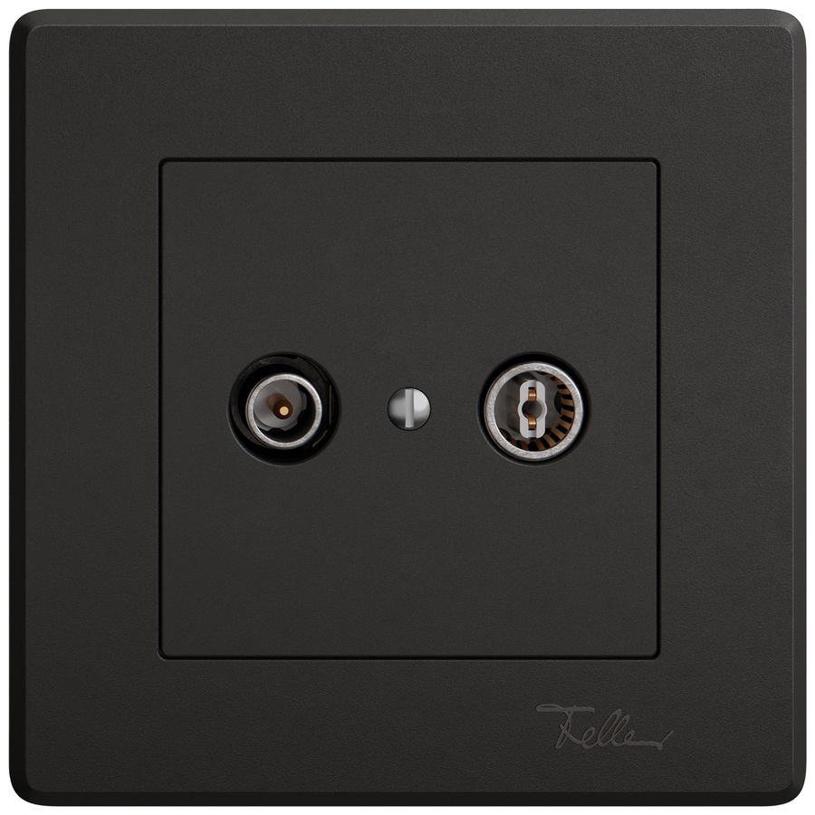 Prise antenne ENC TV-R EDIZIO.liv SNAPFIX® prise de passage 11dB no