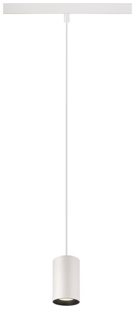 Lampada sospesa LED SLV NUMINOS XS 48V AD 8.7W 720lm 940 DALI Ø50 bianco/nero