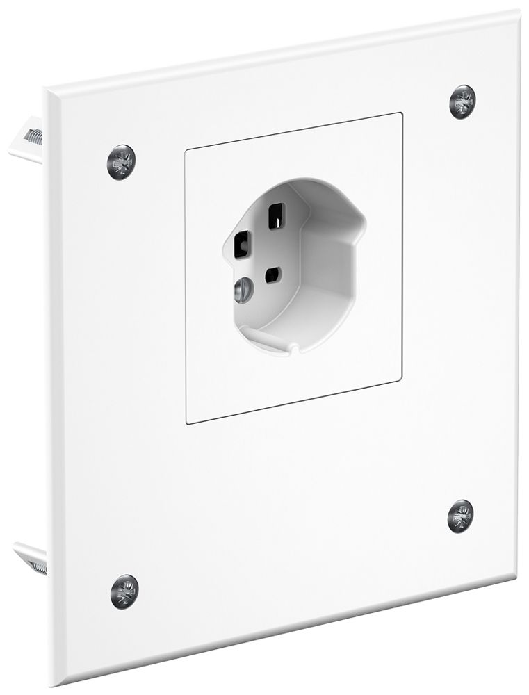 Schraubdeckel AGRO 130×130mm weiss mit 1×T25