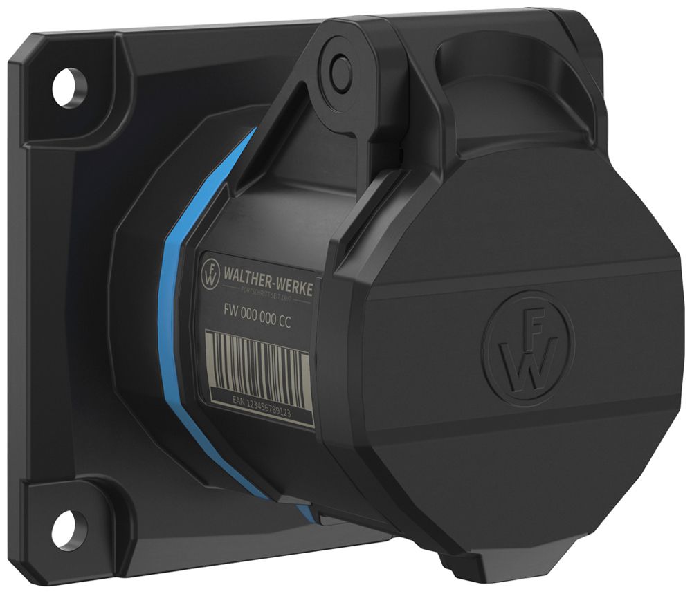 Prise CEE INC NEO 3P 16A 200…250V 6h bleu IP54 borne sans vis