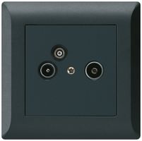 Presa antenna INC R/TV/dati kallysto.line 2GHz 4dB nero