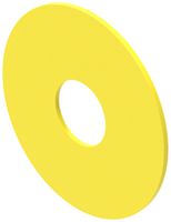 Plaquette indicatr.EAO45, jaune D75 sans inscription