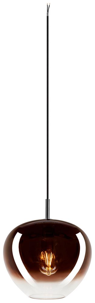 Lampada sospesa SLV ANTILO CONVEX E27 1×0…40W Ø290mm rame