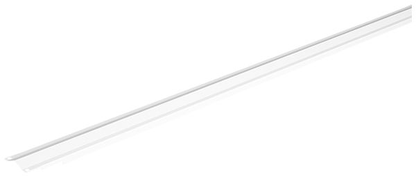 Abdeckung SG Arena Sport Aluminium 1705×60×19mm weiss Ballschutz