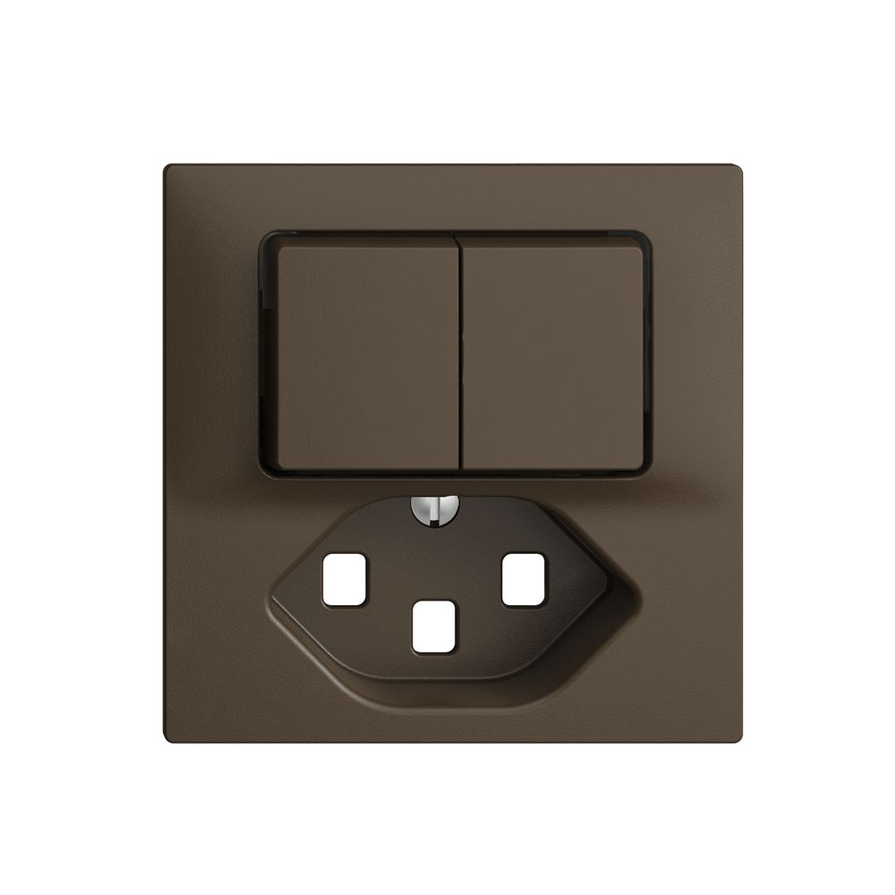 Kit frontale EDIZIOdue coffee 60×60mm T23